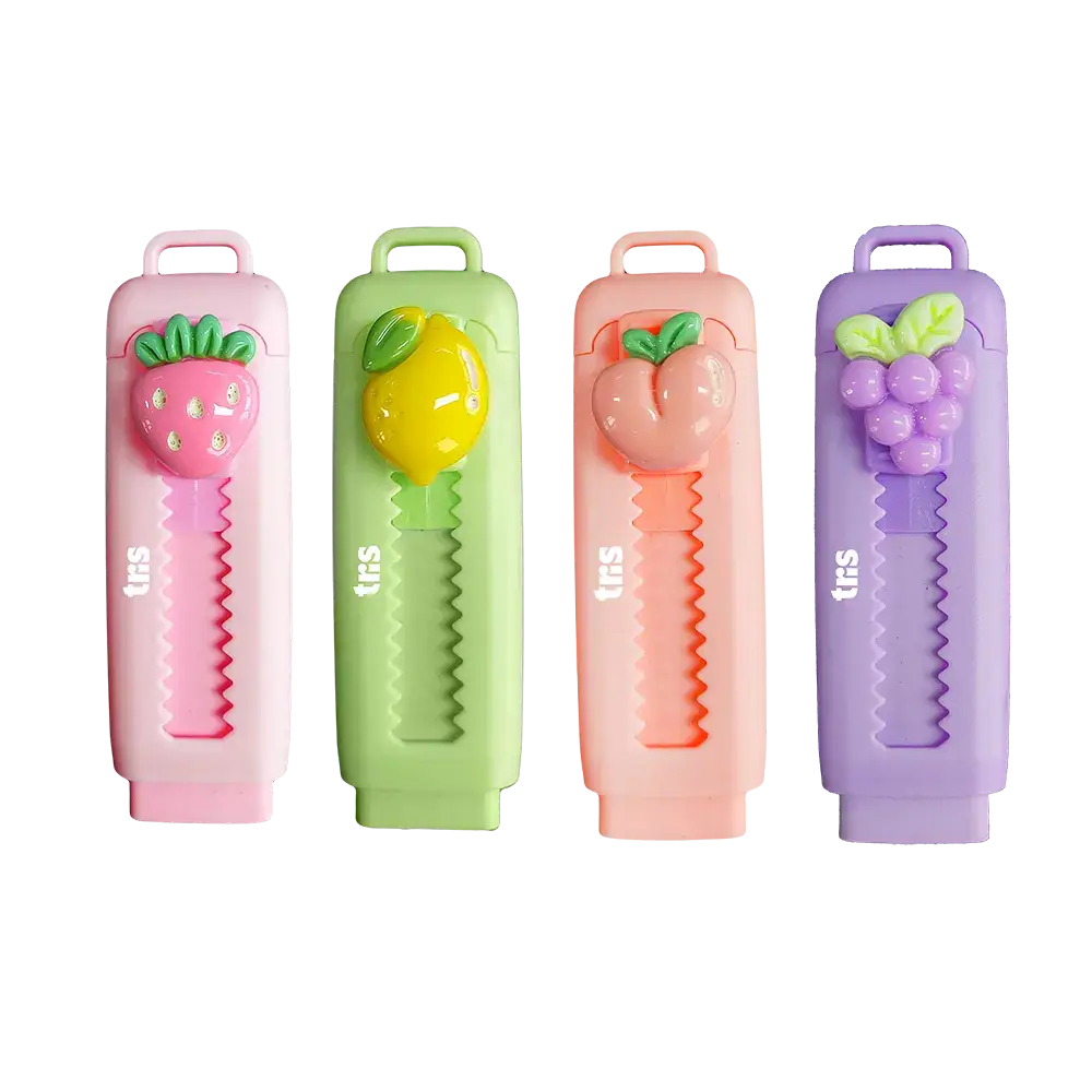 Caneta Borracha Fruits - Cores Sortidas - Tris